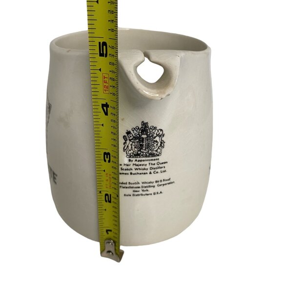 Vintage James Green & Nephew Ltd Black & Scotch Whisky "Buchanan's " pitcher Eng - Picture 7 of 8